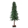 Christmas Central 7' Slim Traditional Woodland Alpine Artificial Christmas Tree Unlit