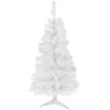 Christmas Central 4' Pre-Lit Slim White Pine Artificial Christmas Tree - Blue Lights