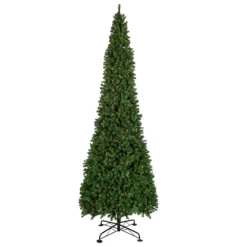 Christmas Central 15' Pre-Lit Pendleton Spruce Slim Artificial Christmas Tree Clear Lights
