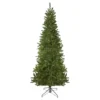 Christmas Central 9' Pre-Lit Green Pencil Canadian Pine Artificial Christmas Tree - Clear Lights