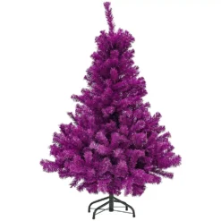 Christmas Central 6' Boysenberry Purple Pine Artificial Christmas Tree Unlit