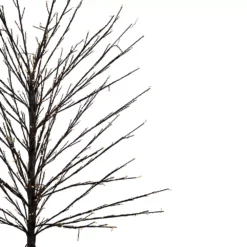 Christmas Central 5' Black LED Lighted Christmas Twig Tree - Warm White Lights -Christmas Central Shop 6051482 ALT2