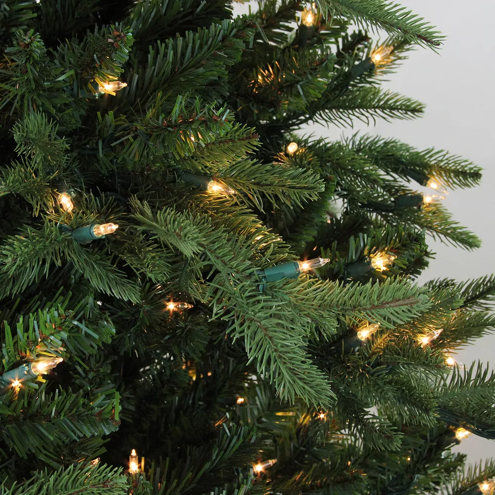 Christmas Central 9' Pre-Lit Aurora Spruce Full Artificial Christmas Tree - Clear Lights 2 Christmas Central 9' Pre-Lit Aurora Spruce Full Artificial Christmas Tree - Clear Lights - Image 2