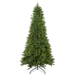 Christmas Central 9' Pre-Lit Everett Pine Slim Artificial Christmas Tree Clear Lights