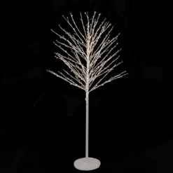 Christmas Central 5' White LED Lighted Christmas Twig Tree - Warm White Lights -Christmas Central Shop 6052141 ALT2