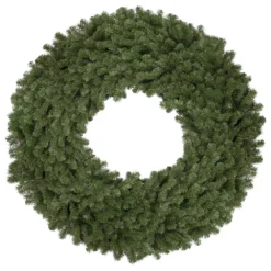 Christmas Central Deluxe Windsor Pine Artificial Christmas Wreath 60-Inch Unlit