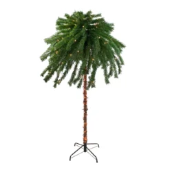 Christmas Central 6' Pre-Lit Tropical Artificial Palm Tree - Clear Lights