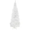 Christmas Central 6.5' White Georgian Pine Slim Artificial Christmas Tree Unlit
