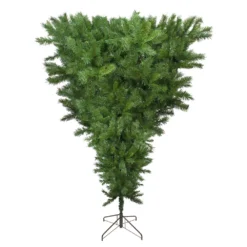 Christmas Central 7.5' Green Sugar Pine Artificial Upside Down Christmas Tree - Unlit