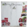 Christmas Central 10" Car And Gifts Merry Christmas Canvas Wall Art With Photo Clip