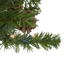 Christmas Central 3' Pre-Lit Canadian Pine With Pine Cones Artificial Christmas Tree - Clear Lights -Christmas Central Shop 6052769 ALT2
