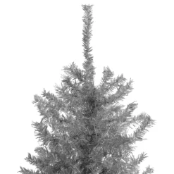 Christmas Central 9’ Silver Tinsel Slim Artificial Christmas Tree - Unlit -Christmas Central Shop 6052800 ALT2
