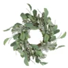 Christmas Central 25" Artificial Mixed Foliage And Berries Christmas Wreath Unlit