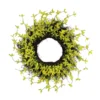 Christmas Central Forsythia And Grapevine Artificial Floral Wreath Yellow 24-Inch
