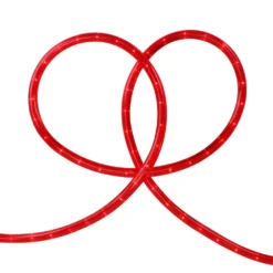 Christmas Central 100' Red Incandescent Christmas Rope Lights