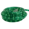 Christmas Central 100' Green Incandescent Outdoor Christmas Rope Lights