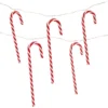Christmas Central 10-Count LED Candy Cane Micro Fairy Christmas Light Set 4.5ft Clear Wire
